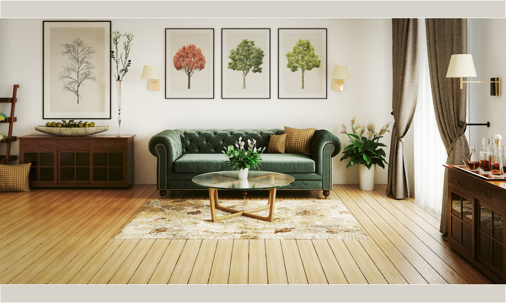 Eclectic Design Style Living Room | Home Wellness Interior Design