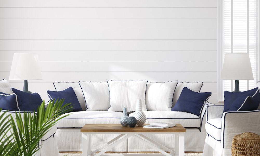 Beachy Nautical Design Living Room Home Wellness Interior Design
